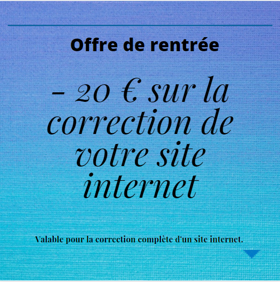 correction site Internet