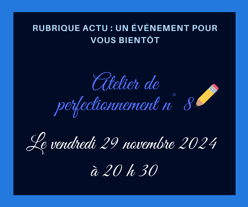 Inscription aux ateliers