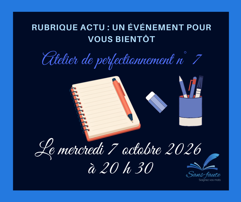 Inscription à une dictée en visioconférence